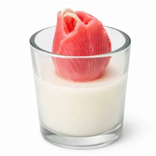 Rose Little Bloom Glass Candle