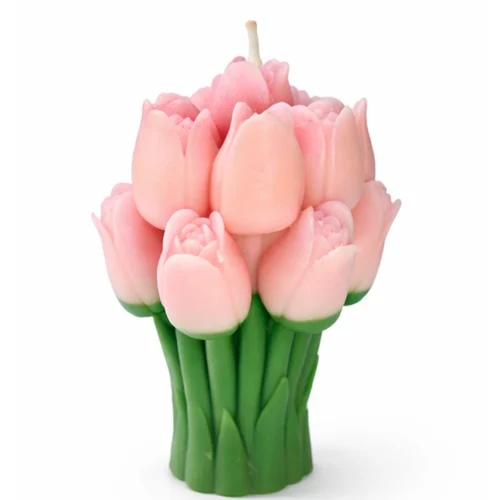 Tulip Bouquet Candle